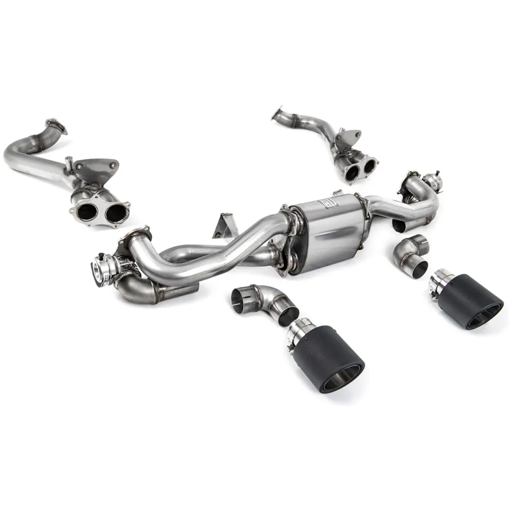 Milltek Cat-back (da dopo il catalizzatore) Porsche Boxster 718 GTS 4.0 (solo auto equipaggiate con OPF/GPF - solo costruzione precedente al febbraio 2020) 2019-2020 SSXPO154