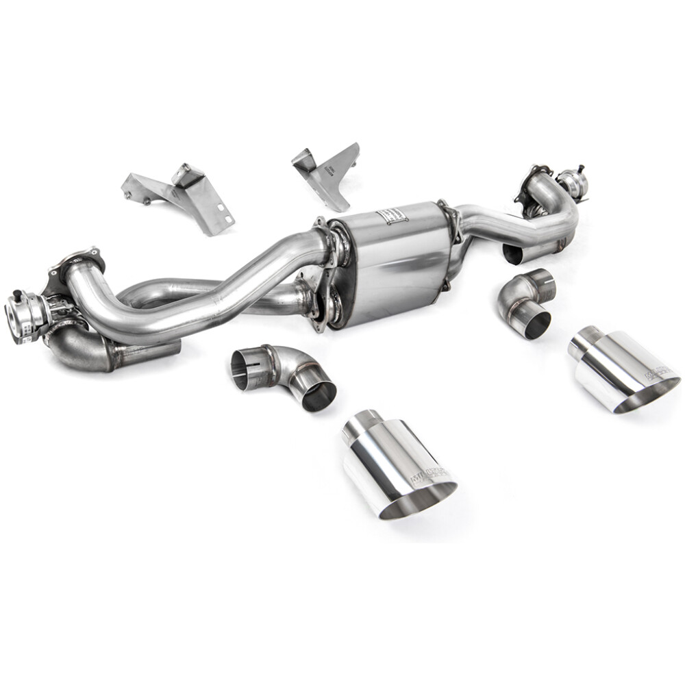 Milltek DPF back (da dopo il FAP/OPF) Porsche Boxster 718 GTS 4.0 (solo auto equipaggiate con OPF/GPF - costruzione successiva al febbraio 2020 Solo auto manuali) 2020-2025 SSXPO157