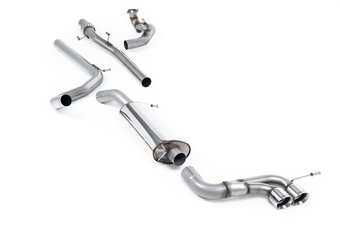Milltek Turbo-back escluso Hi-Flow Sports Cat Seat Ibiza Cupra / Bocanegra 1.4 TSI 180 CV 2009-2015 SSXSE144