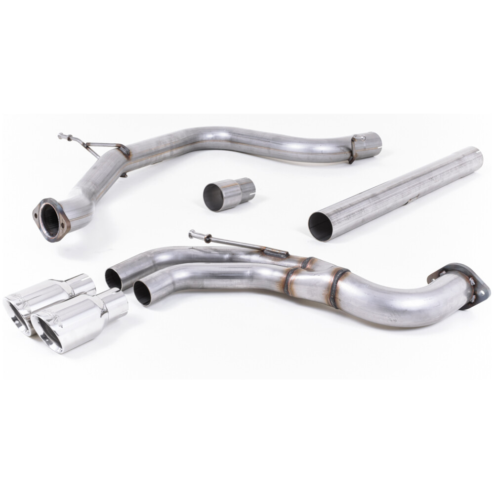 Milltek Cat-back (da dopo il catalizzatore) Seat Leon FR 2.0 TDI 184 CV SC e 5 porte (manuale e DSG-auto) 2013-2020 SSXSE161