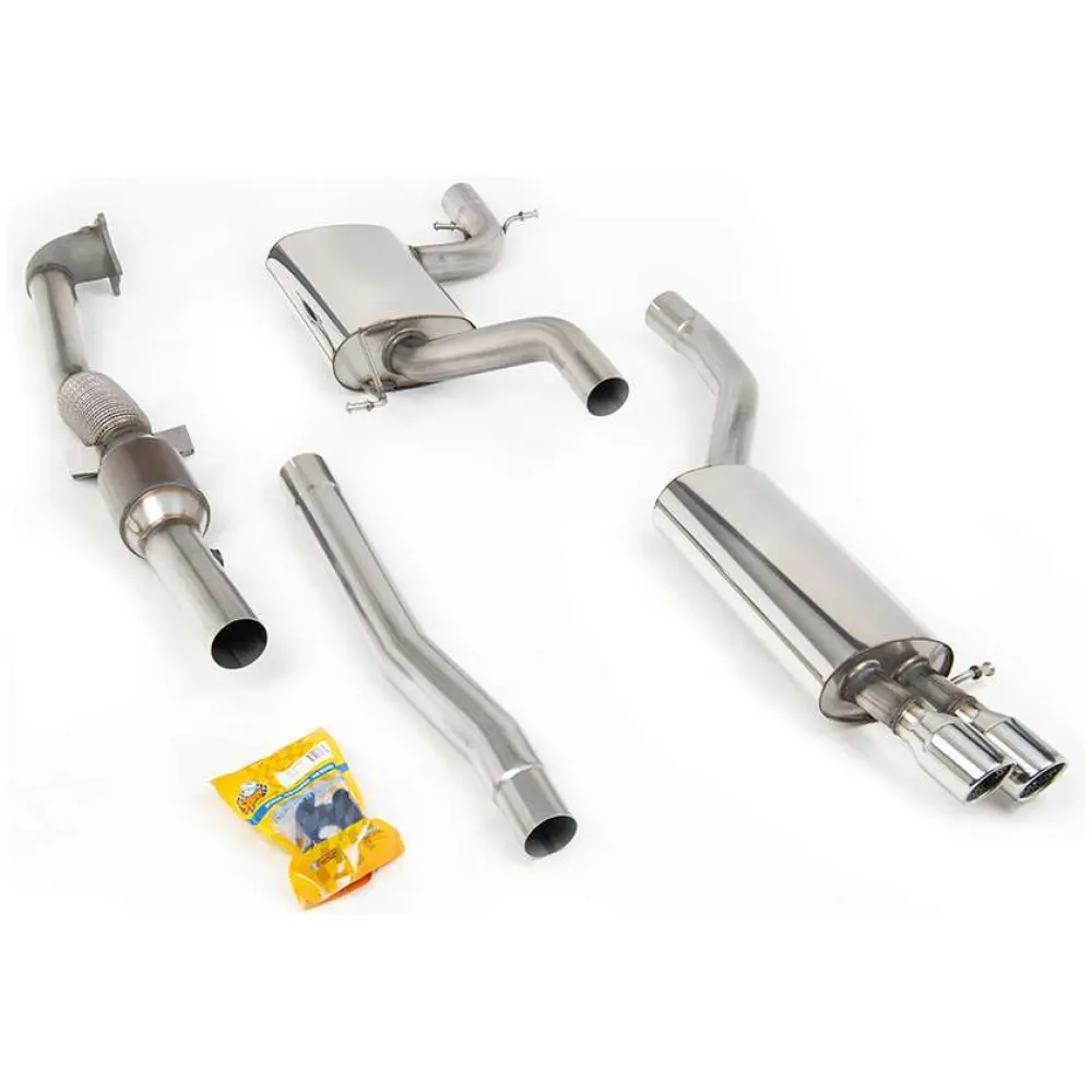 Milltek Turbo-back con catalizzatore sportivo Hi-Flow Volkswagen Jetta Mk5 GLI 2.0T FSI 2006-2010 SSXVW099