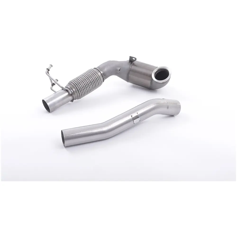 Milltek Downpipe maggiorato e catalizzatore sportivo Hi-Flow Volkswagen Golf MK7 GTi (compresi i modelli GTi Performance Pack Clubsport e Clubsport S) 2013-2016 SSXVW261