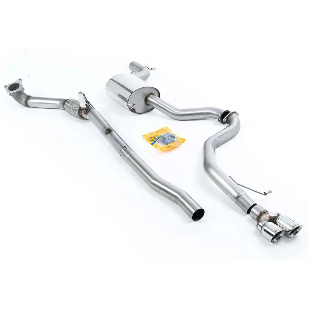 Milltek Turbo-back escluso Hi-Flow Sports Cat Volkswagen Jetta Mk6 GLI 2.0 TSI 2011-2014 SSXVW292