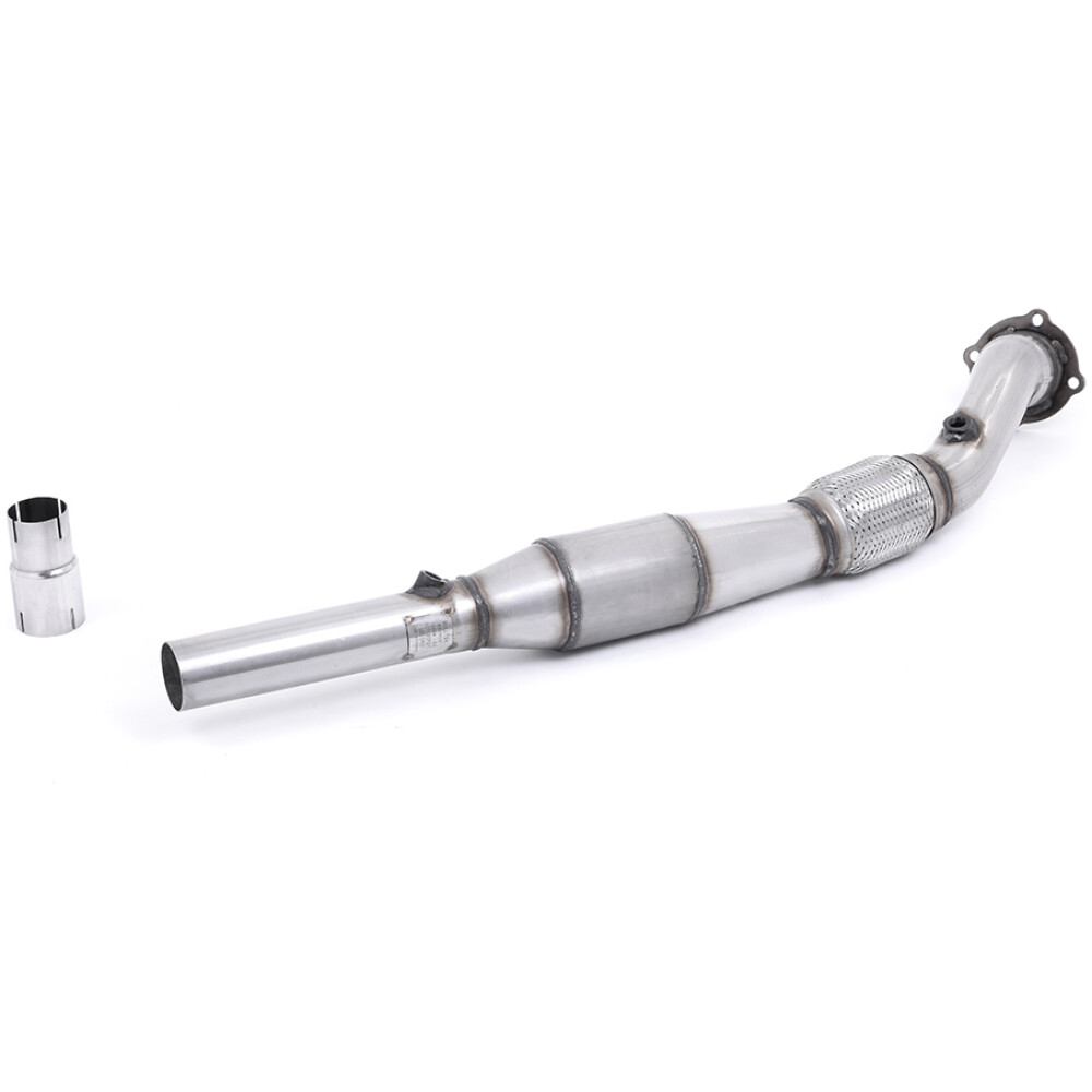 Milltek Downpipe maggiorato e catalizzatore sportivo Hi-Flow Volkswagen Jetta Mk4 1.8T 2WD 1999-2005 SSXVW393