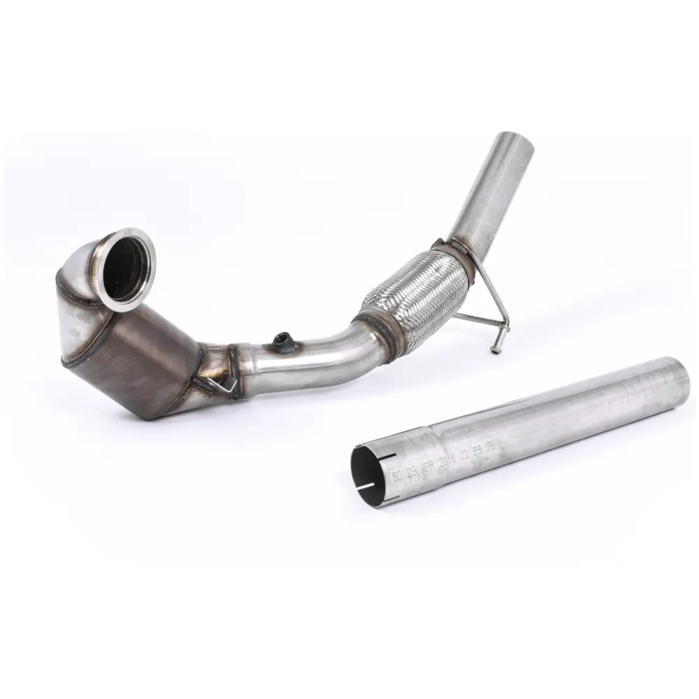Milltek Downpipe maggiorato e catalizzatore sportivo Hi-Flow Volkswagen Polo GTI 1.8 TSI 192 CV (3 e 5 porte) 2015-2018 SSXVW417