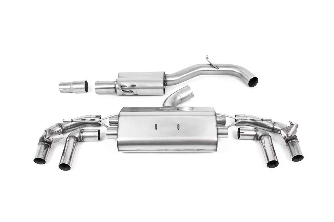 Milltek DPF back (da dopo il FAP/OPF) Volkswagen Golf Mk8 R 2.0 TSI 320 CV (solo modelli dotati di GPF) 2021-2024 SSXVW633