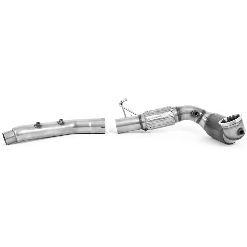 Milltek Downpipe maggiorato e catalizzatore sportivo Hi-Flow Seat Leon Cupra Leon Mk4 Hatch 300 cv (Equipaggiata con OPF/GPF) 2021-2025 SSXVW640
