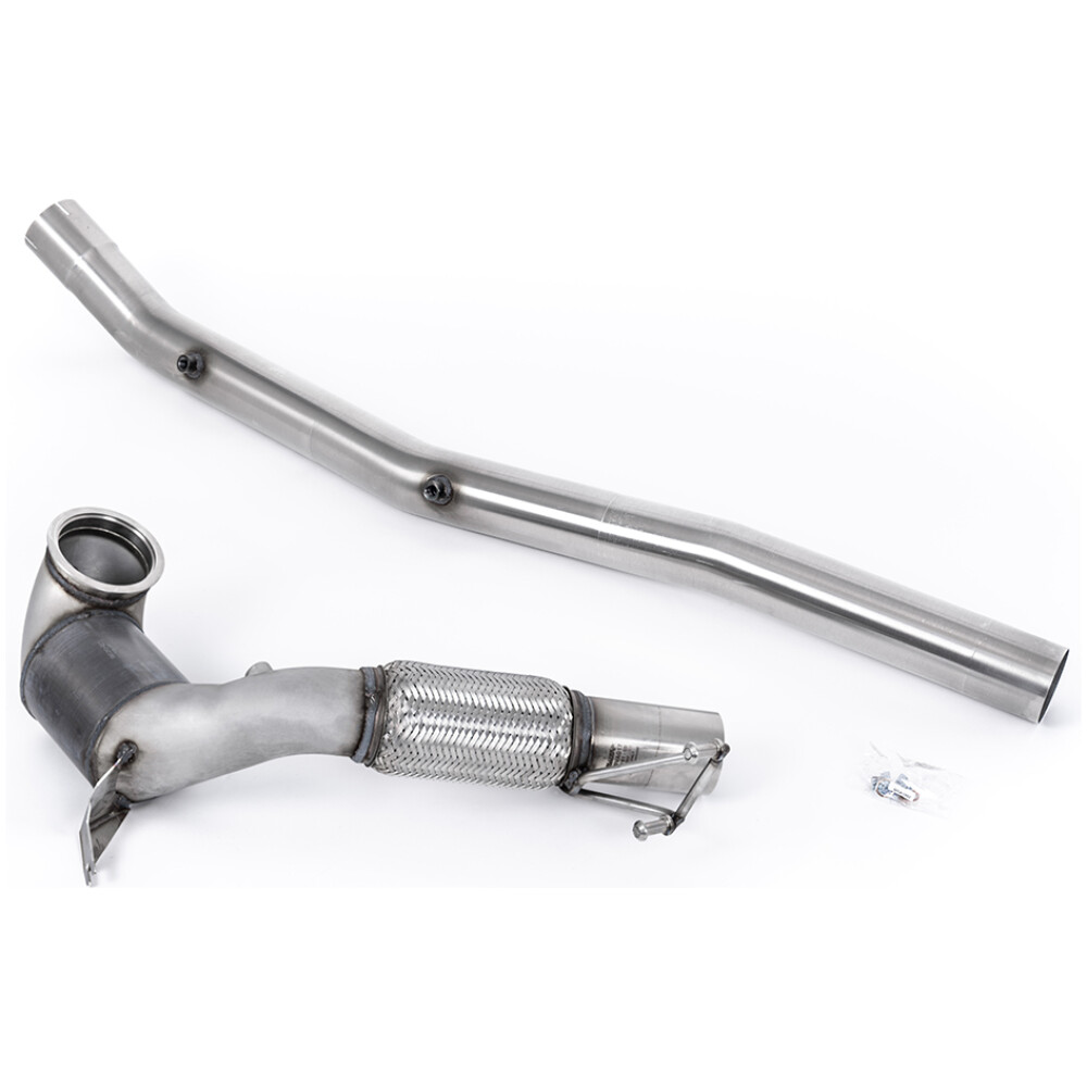 Milltek Downpipe maggiorato e catalizzatore sportivo Hi-Flow Volkswagen Golf Mk8 R 2.0 TSI 320 CV (solo modelli non GPF / Nord America) 2022-2024 SSXVW674