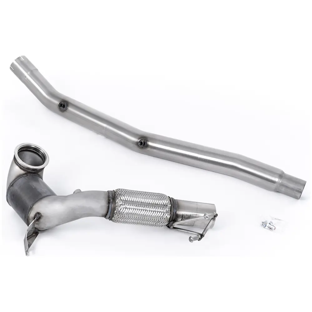 Milltek Downpipe maggiorato e catalizzatore sportivo Hi-Flow Volkswagen Golf Mk8 R 2.0 TSI 320 CV (solo modelli non GPF / Nord America) 2022-2024 SSXVW675