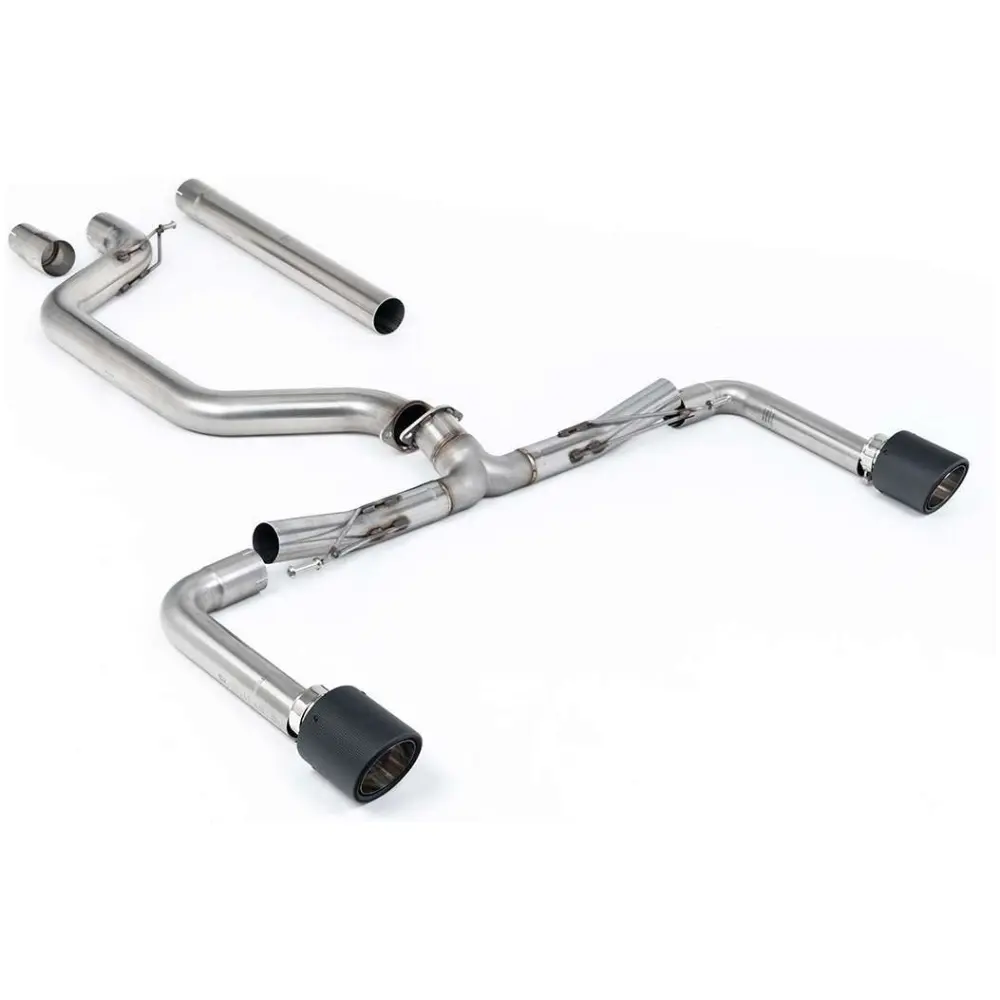 Milltek DPF back (da dopo il FAP/OPF) Volkswagen Golf Mk8 GTi Clubsport (solo modelli dotati di OPF/GPF da 300 cv) 2021-2024 SSXVW682