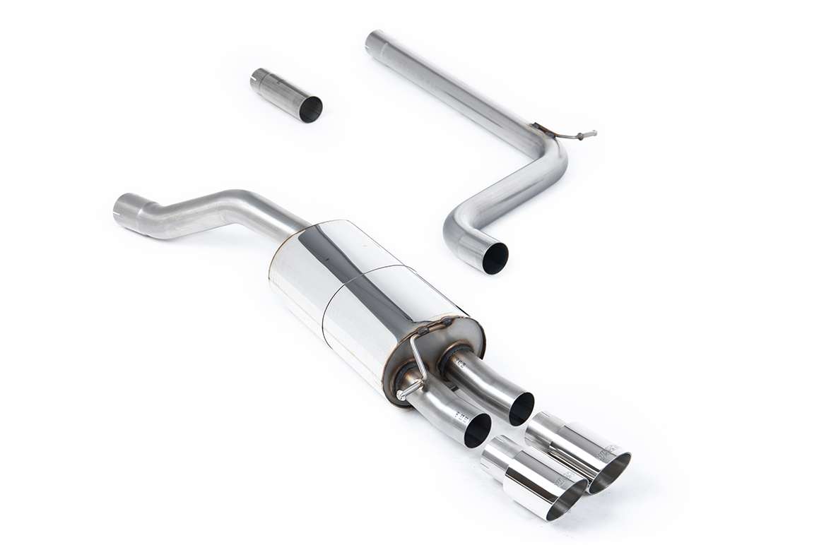 Milltek Cat-back (da dopo il catalizzatore) Volkswagen Polo 1.5 TSI (AW 5 porte, inclusi i modelli Facelift) - Solo modelli GPF/OPF 2019-2025 SSXVW733