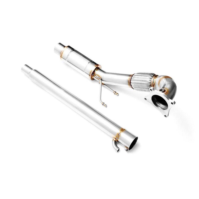 RM Motors Downpipe AUDI A3 8P 1.8, 2.0 TFSI + silenziatore
