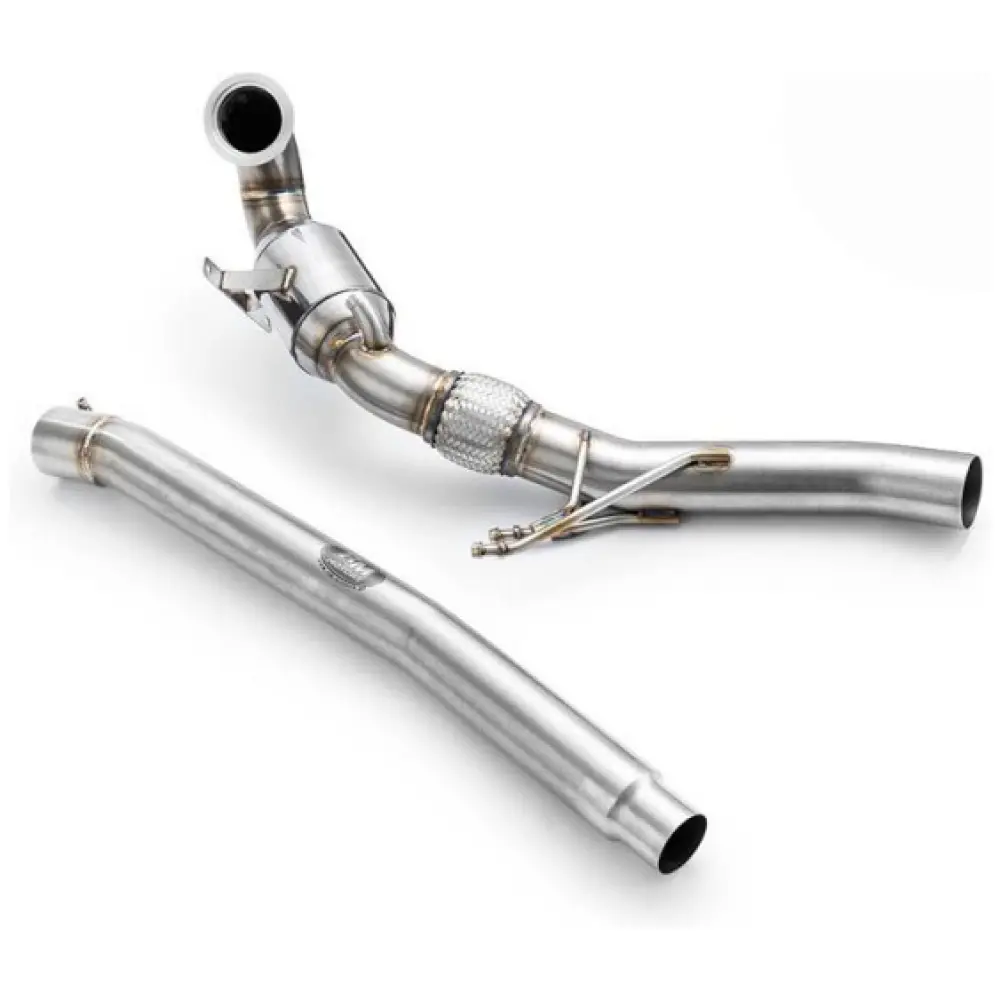 RM Motors Downpipe AUDI A3 8V 1.8, 2.0 TFSI + silenziatore - immagine 2