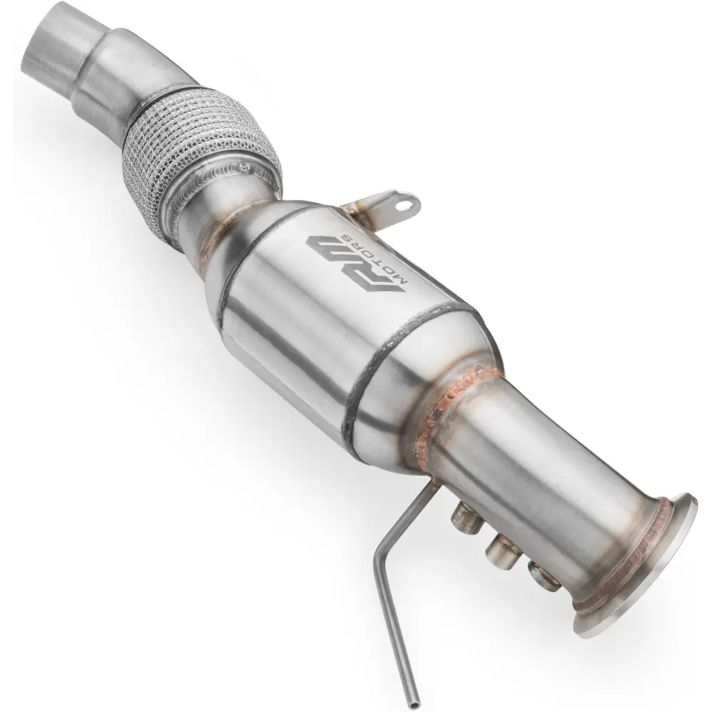 RM Motors Downpipe BMW E83 X3 30d M57N2 + silenziatore - immagine 2