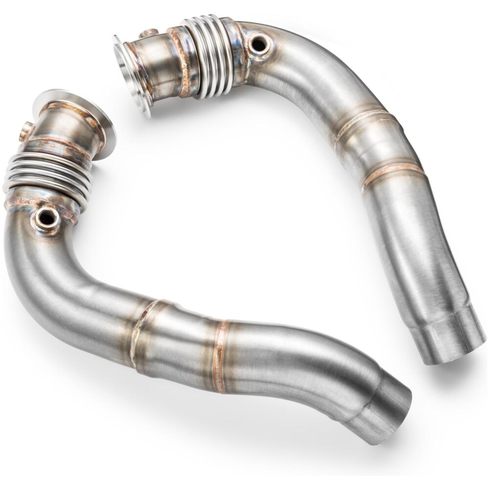 RM Motors Downpipe BMW F01, F02, G11, G12 750i, 750ix N63N, N63R - immagine 2