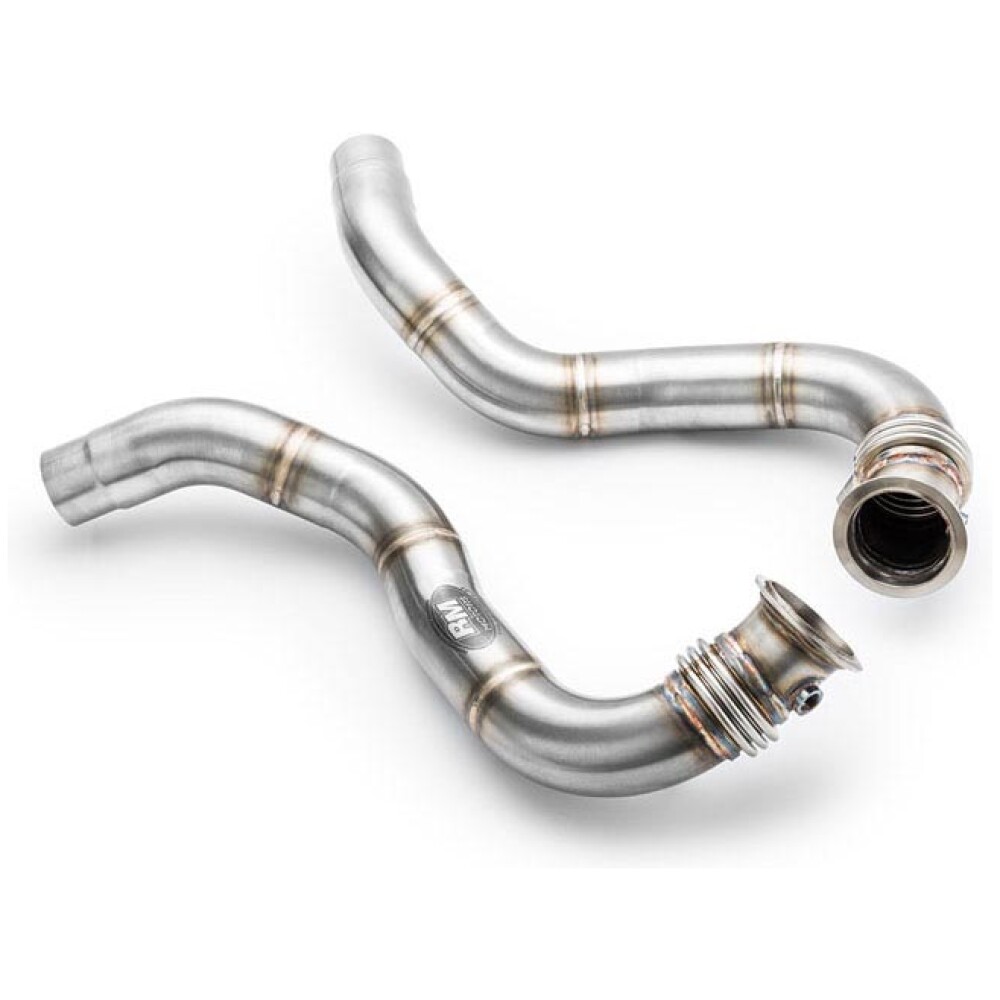 RM Motors Downpipe BMW F15, F85 x5 50ix, x5 M N63N, S63R - immagine 2