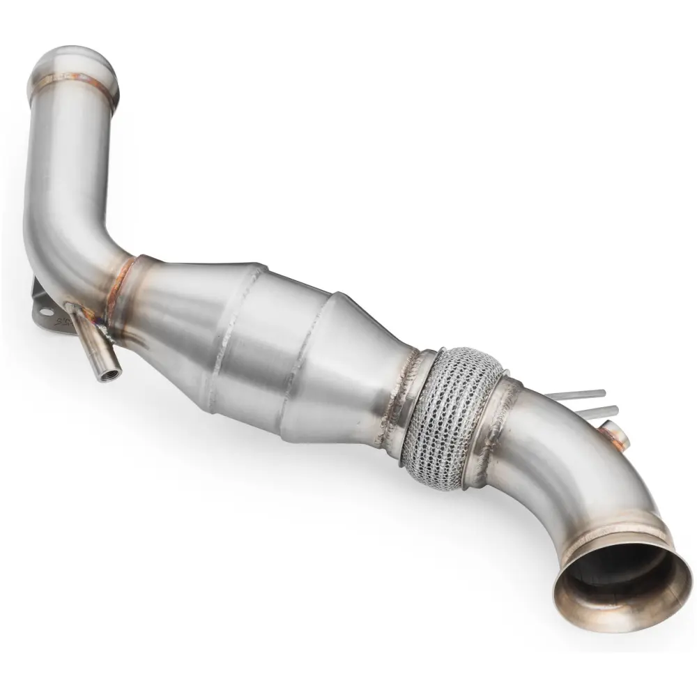 RM Motors Downpipe Mercedes-Benz W204 S204 220CDI EURO 4 + silenziatore - immagine 2