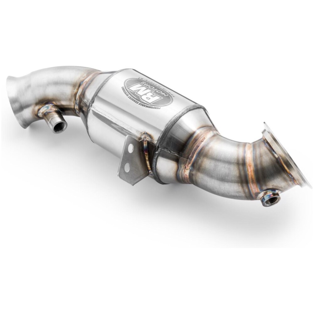 RM Motors Downpipe MERCEDES W205 C200 2.0 Turbo + silenziatore - immagine 2