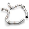 downpipe mercedes w205 c63 amg 40i v8 bi turbo 1