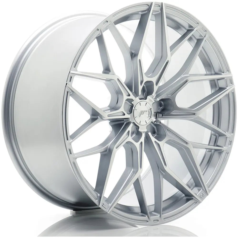 JR Wheels JR46 20x10 ET20-46 5H BLANK Silver w/ Machined Face