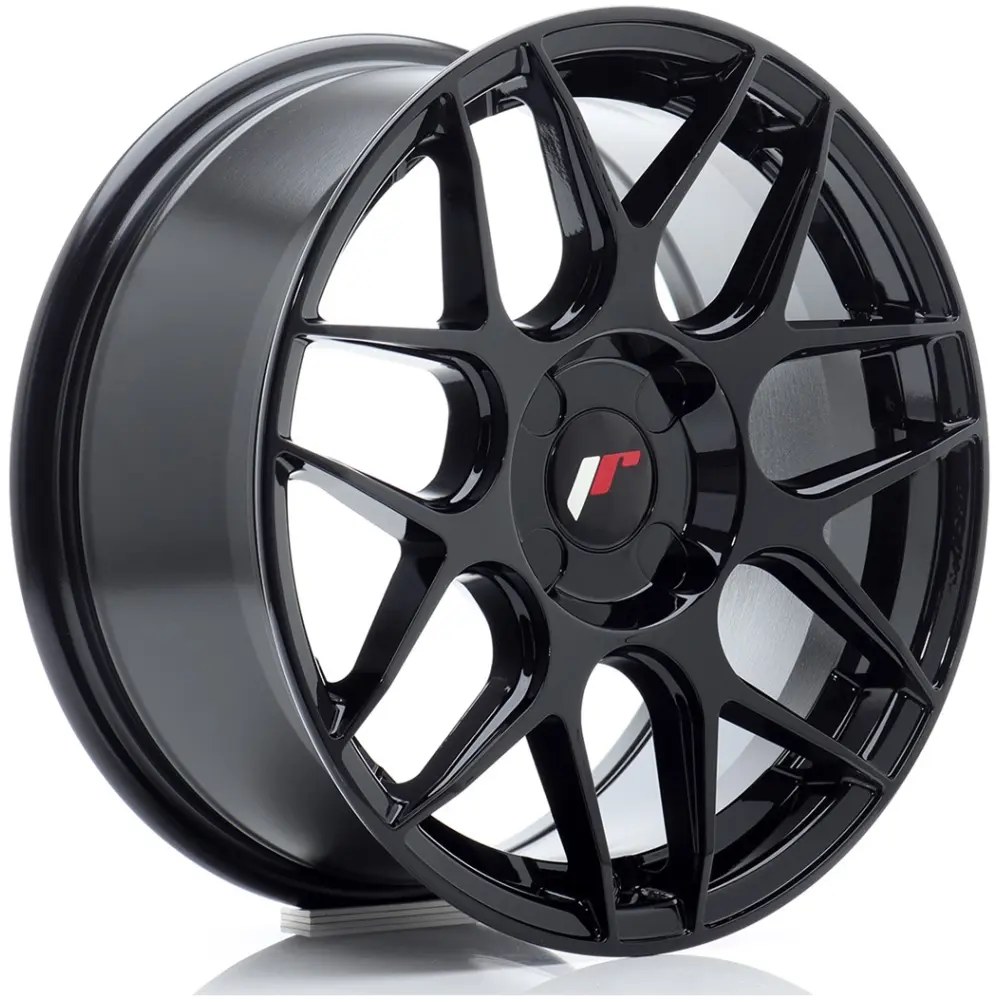 JR Wheels JR18 16x7 ET20-35 4H BLANK Gloss Black