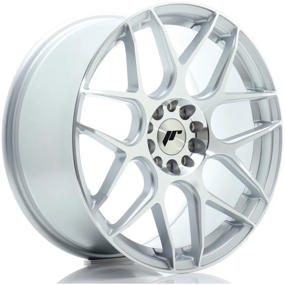 JR Wheels JR18 18x8,5 ET35 5x100/120 Silver Machined Face