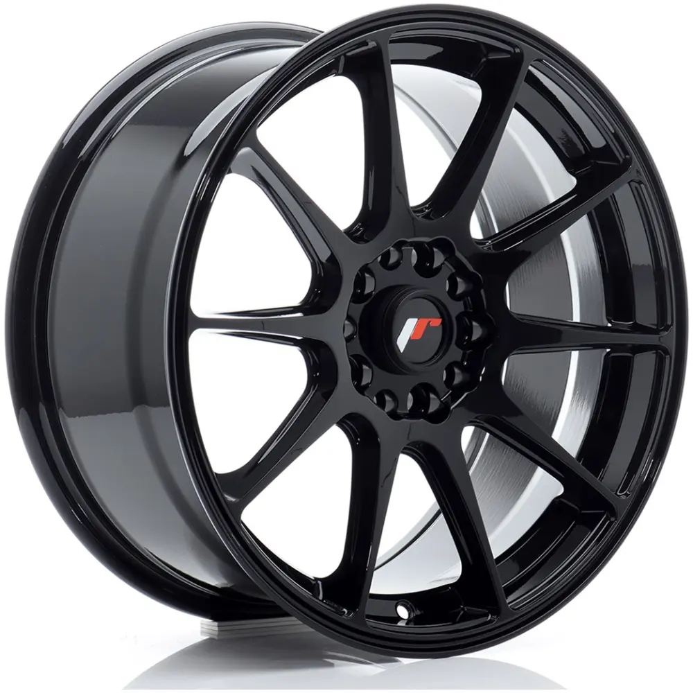 JR Wheels JR11 17x8 ET25 4x100/108 Gloss Black