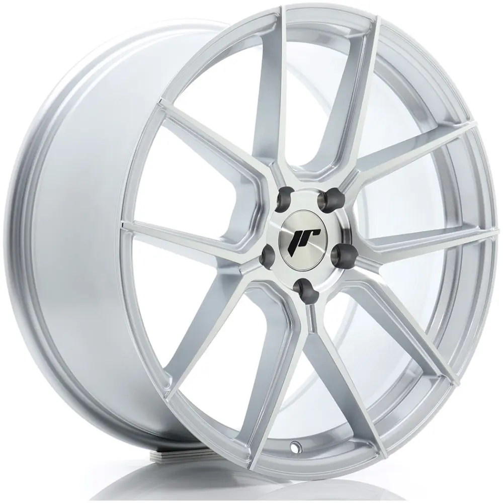JR Wheels JR30 19x8 ET40 5x112 Silver Machined Face