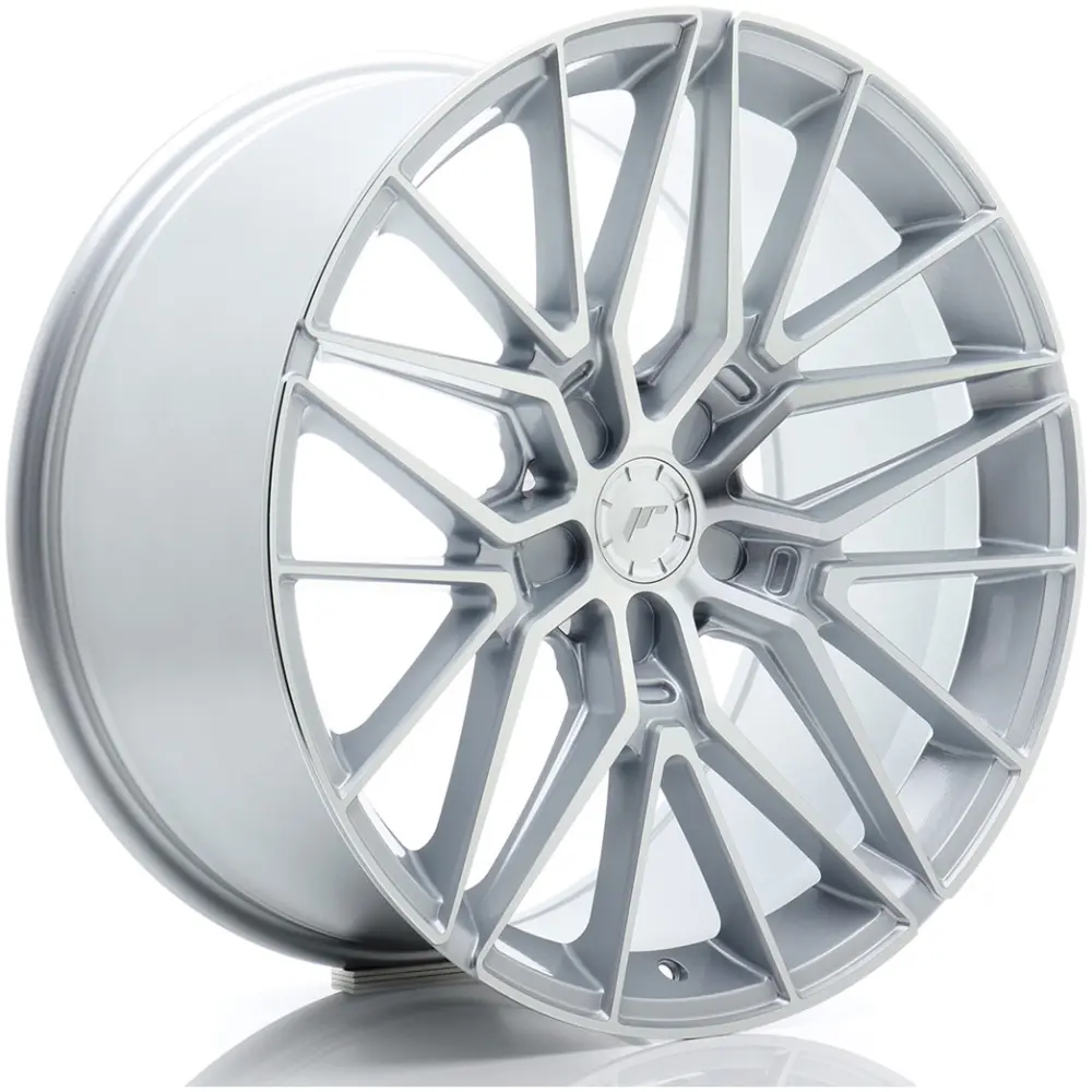 JR Wheels JR38 20x9 ET20-35 5H BLANK Silver Machined Face
