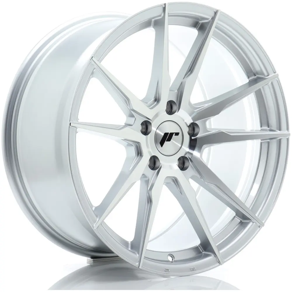 JR Wheels JR21 19x9,5 ET35 5x120 Silver Machined Face