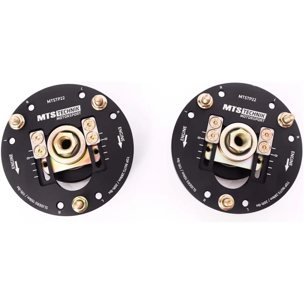 MTS piastre camber regolabili anteriori BMW 2500-3.3 (E3) 10/68 - 04/77 2500/2800/3.0 L/3.0 S/3.0 Si/3.2 Li/3.3 L