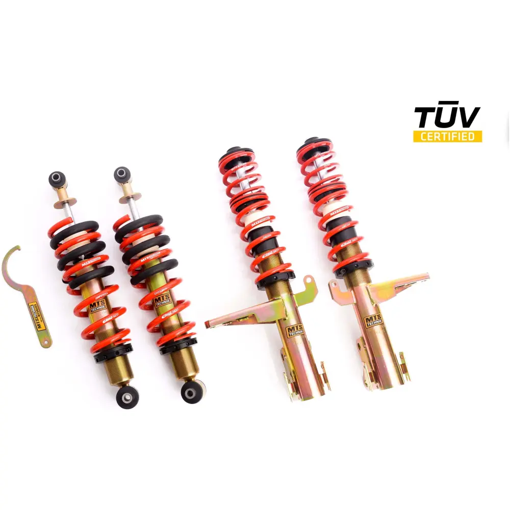 MTS coilover ghiera regolabile Audi 80 B4 Saloon (8C) 09/91 - 07/95 2.0 E 16V quattro/2.0 E quattro/2.3 E quattro/2.6 quattro/2.8 quattro/S2 quattro serie Street  MTSGWAU36