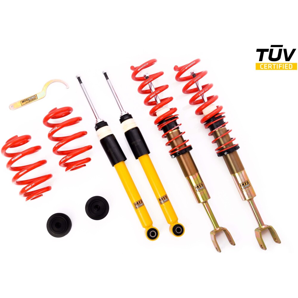 MTS coilover ghiera regolabile Audi A6 C6 Avant (4F) 03/05 - 08/11 2.4 quattro/2.7 TDI quattro/2.8 FSI quattro/3.0 TDI quattro/3.0 TFSI quattro/3.0 quattro/3.2 FSI quattro/4.2 FSI quattro/4.2 quattro/S6 quattro serie Street  MTSGWAU51