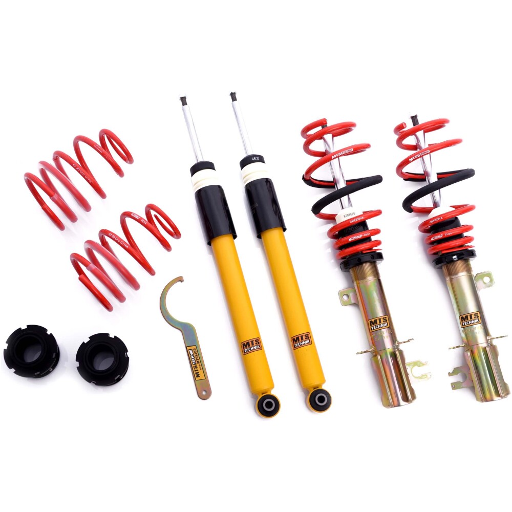 MTS coilover ghiera regolabile Fiat GRANDE PUNTO (199) 10/05 - 1.2/1.3 D Multijet/1.3 D Multijet (199.AXD11, 199.AXD1A, 199.AXD1B,.../1.4 (199AXB11, 199AXB1A, 199BXB1A, 199AXL1A)/1.4 (199AXB1A)/1.4 16V/1.4 16V (199BXG1B, 199AXG1B)/1.4 LPG/1.4 Natural Power/1.4 T-Jet (199AXM1A, 199BXM1A, 199BXN1A)/1.6 D Multijet/1.9 D Multijet serie Stance  MTSGWFI01-S