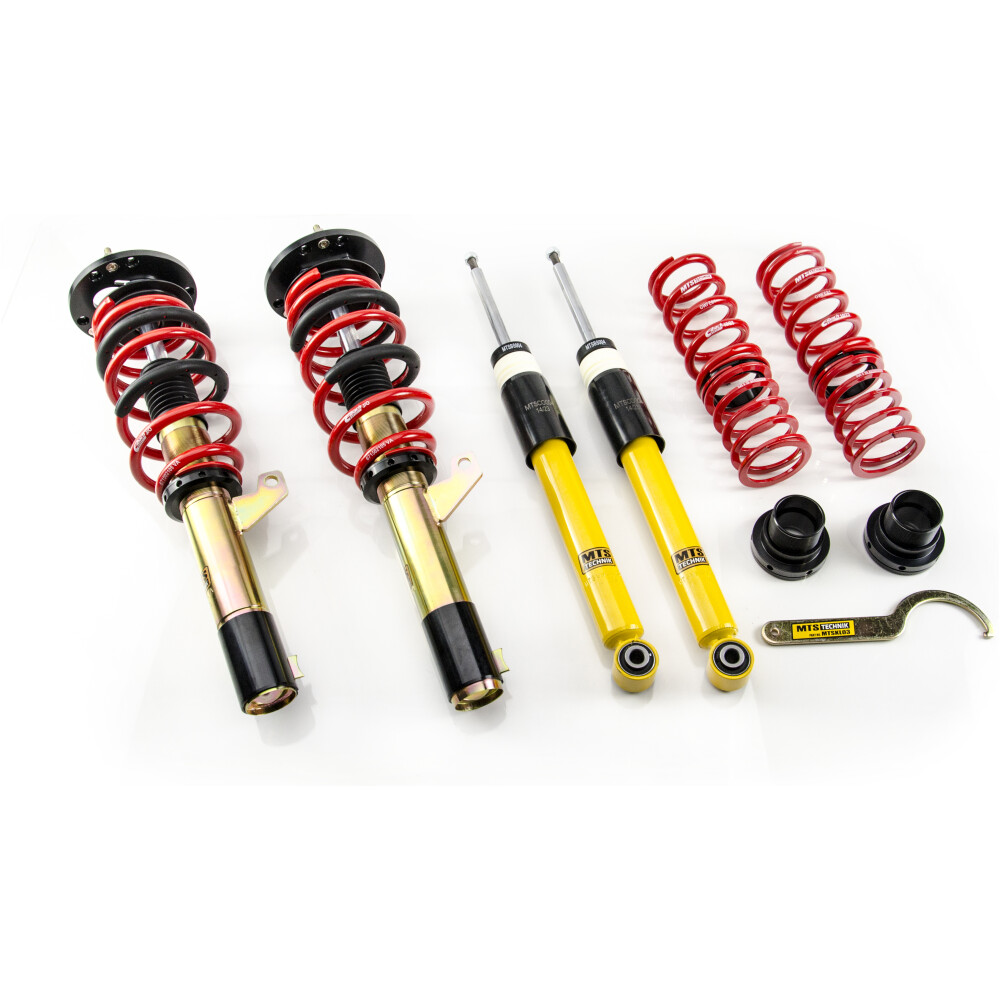MTS coilover ghiera regolabile Skoda OCTAVIA IV (NX) 01/20 - 1.0 TSI/1.0 TSI e-TEC/1.4 TSI/1.4 TSI RS iV/1.4 TSI iV/1.5 TSI/1.5 TSI G-TEC/1.5 TSI e-TEC/1.6 SRE/2.0 TDI/2.0 TDI RS/2.0 TSI RS serie Street con piastre camber MTSGWVW100