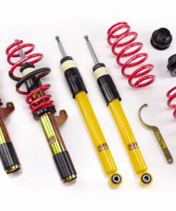 MTS coilover ghiera regolabile Seat LEON (1P) 05/05 - 12/13 1.2 TSI/1.4 16V/1.4 TSI/1.6/1.6 LPG/1.6 TDI/1.8 TSI/1.9 TDI/2.0 Cupra R/2.0 FSI/2.0 TDI/2.0 TDI 16V/2.0 TFSI serie Street  MTSGWVW31