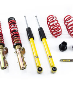 MTS coilover ghiera regolabile Seat LEON (1M) 11/99 - 06/06 1.4 16V/1.6/1.6 16 V/1.8 20V/1.8 20V T/1.9 SDI/1.9 TDI serie Street con piastre camber MTSGWVW87