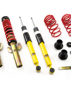 MTS coilover ghiera regolabile Seat IBIZA IV ST (6J/6P) 06/08 - 12/18 1.0/1.0 TSI/1.2/1.2 TDI/1.2 TSI/1.4/1.4 TDI/1.4 TSI/1.6/1.6 TDI serie Street con piastre camber MTSGWVW97