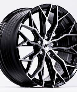 JR Wheels JR49 20x9 ET20-35 5H BLANK Gloss Black Machined Face