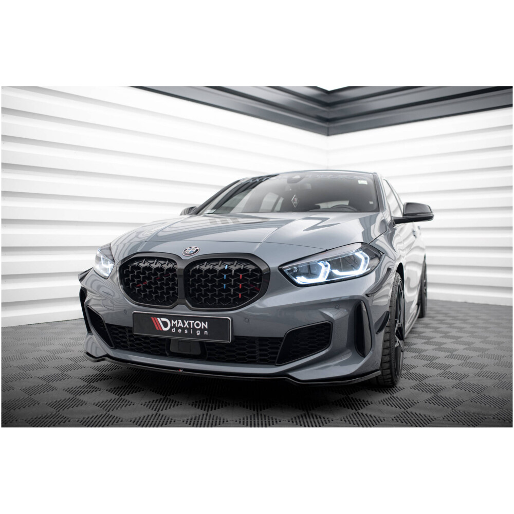 Maxton Design splitter frontale sotto paraurti anteriore V.4 for BMW 1 M-Pack/ M135i / 128ti F40