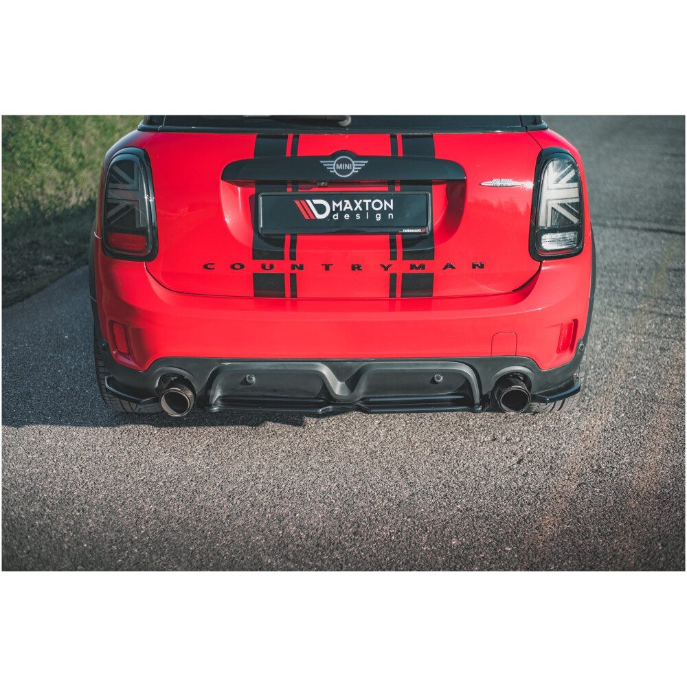 Maxton Design splitter posteriore sottoparaurti Mini Countryman Mk2 F60 JCW