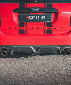Maxton Design splitter posteriore sottoparaurti Mini Countryman Mk2 F60 JCW