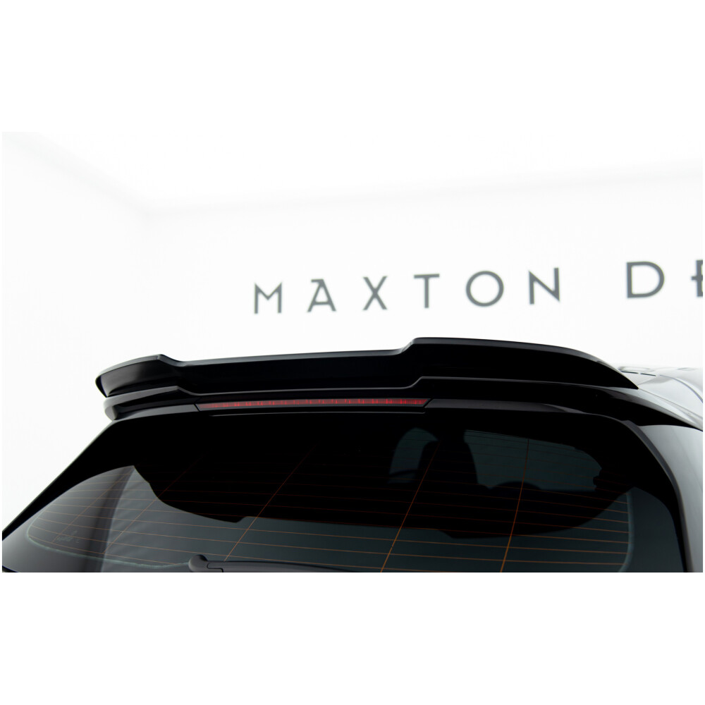 Maxton Design prolunga spoiler posteriore V.1 BMW 1 M135i / 128ti / M-Pack F40 nero opaco