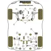 Powerflex Skoda  Superb B6 (2009-2010)   Boccola esterna del braccio oscillante superiore posteriore Fig.13 (2) PFR85-513BLK - immagine 2