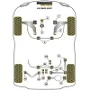 Powerflex Volkswagen CC (2012 - 2017)    Boccola piccola del supporto motore inferiore Fig.5 (1) PFF85-505BLK - immagine 2