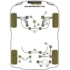 Powerflex Volkswagen   Golf MK8 2WD Multi-Link (2020 -)  Boccola interna del braccio oscillante superiore posteriore Fig.14 (2) PFR85-514BLK - immagine 2