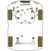 Powerflex Renault Wind (2010 - 2013)    Inserto supporto motore inferiore Fig.20 (1) PFF60-1020BLK - immagine 2