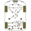 Powerflex BMW Serie 5  E39 M5  Boccola e staffa di montaggio dello scarico (1) EXH034BLK - immagine 2
