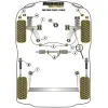 Powerflex Seat  Toledo MK1 1L (1992 - 1999)   Inserto supporto motore inferiore posteriore Fig.20 (1) PFF85-245BLK - immagine 2