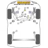 Powerflex Skoda   Octavia Mk1 Typ 1U 2WD (1996-2004)  Boccola di montaggio superiore del montante anteriore Fig.11 (2) PFF85-430 - immagine 2